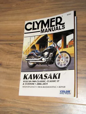 Clymer M246 Service Shop Repair Manual Kawasaki Vulcan 900 Classic / LT / Custom • $27.49