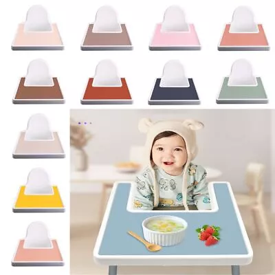 Large High Chair Placemat Silicone Placemats For IKEA Antilop Toddlers • $15.37