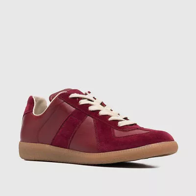 New Maison Martin Margiela Red Rouge Gat German Army Trainer Replica Sneakers • $375