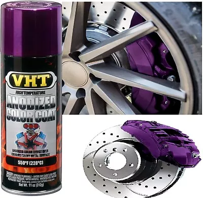 VHT SP452 PURPLE Anodized Color Coat - High Heat Coating - 11 Oz Aerosol Can • $29.99