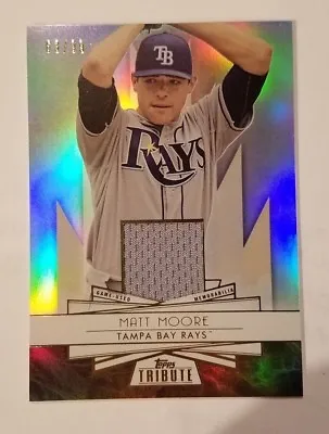 2014 Topps Tribute Forever Young Relic Jersey Matt Moore Card #FYR-MMO #63/99 • $8.99