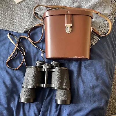 Carl Zeiss Jena Binoculars Jenoptem 10x50w With Original Case • £50