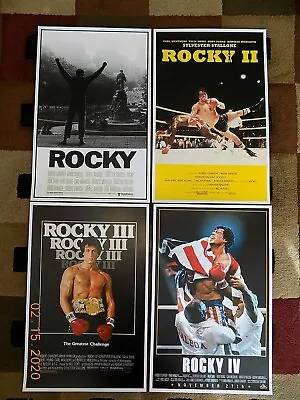 Rocky (11  X 17 ) Movie Collector's  Prints ( Set Of 4 ) • $43.99