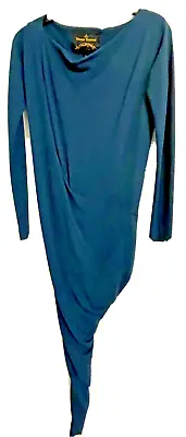 £54.99 • Buy Vivienne Westwood Anglomania Draped Vian Dress Size S