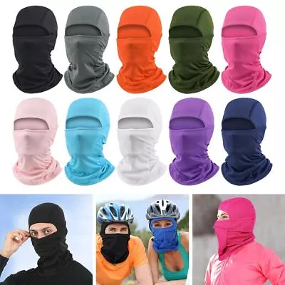 Balaclava Face Mask UV Protection Men Women Tactical Motorcycle Ski Sun Hood Lot • $3.98