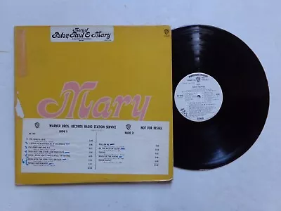 Mary/mary Travers - Debut Solo Album Lp Promo Wlp • $5.99