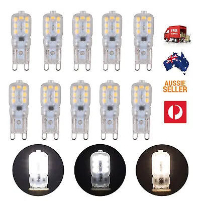 10Pcs G9 LED Dimmable Capsule Light Bulb 5W Replace Halogen Lamps AC240V White • $20.95