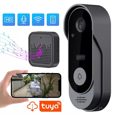 Wireless Doorbell WiFi Video Door Bell Intercom Phone Smart Security Camera New • $36.98