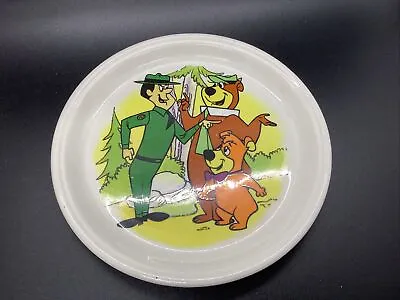 Vintage Yogi Bear Children’s Plate Dinner Side 1981 Hanna Barbera Collectable • £11.95