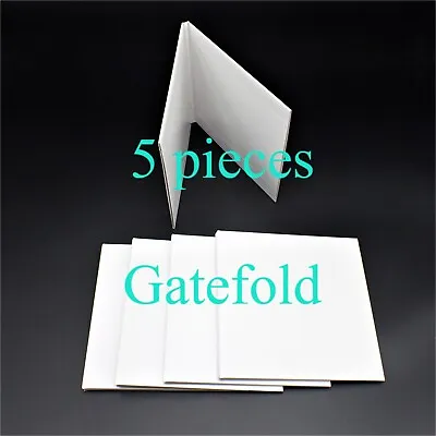 5 Pieces WHITE JACKET (GATEFOLD COVER) Japan MINI LP CD Paper Sleeve Cardboard • $21