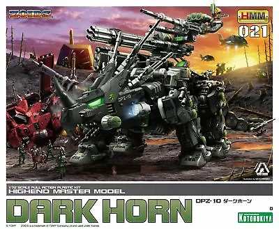 NEW KOTOBUKIYA HMM ZOIDS 1/72 DPZ-10 Dark Horn Plastic Model Figure 330mm Japan • £115.21