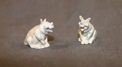 Masterworks Fine Pewter Miniatures. Pair Of Pigs. N.o.s. • $5.95