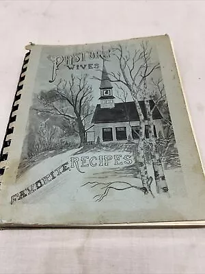 Vintage Cookbook Spiral Pastors Wives Favorite Recipes Leesburg FL Rev Mrs Plug • $39.99