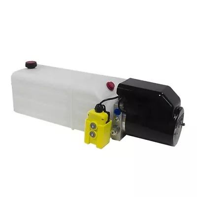 Flowfit 12V DC Single Acting Hydraulic Power Pack 11L Tank ZZ010636 • £261.68