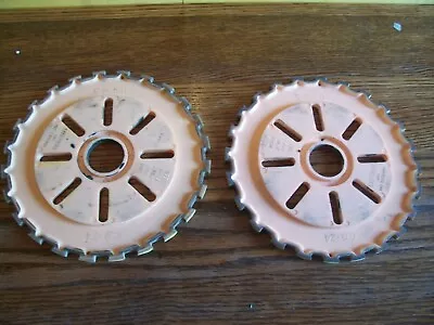 2 Plastic Lustran IH Planter Plates C9-24 Pink  Lot J • $9
