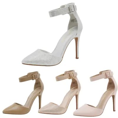 Women Pointed Toe Pump Dress Shoes Stilettos High Heel Wedding Party Pump Shoes • $23.99