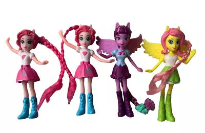 Lot Of 4 My Little Pony McDonald's Happy Meal Equestrian Girls Hasbro 5  2015 • $11.95