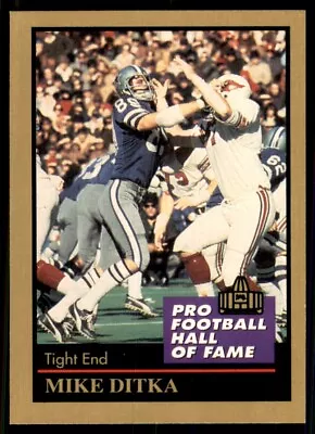 1991 ENOR Pro Football HOF Mike Ditka Dallas Cowboys #34 • $1