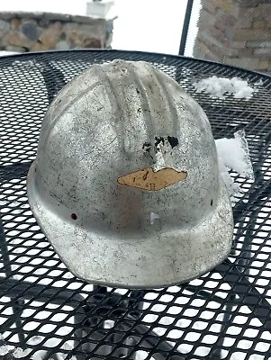 Vintage Jackson Products Hard Hat Aluminum Safety Helmet Mining Decoration • $35