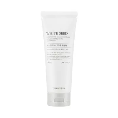 THE FACE SHOP White Seed Exfoliating Foam Cleanser 150mL • $8.29