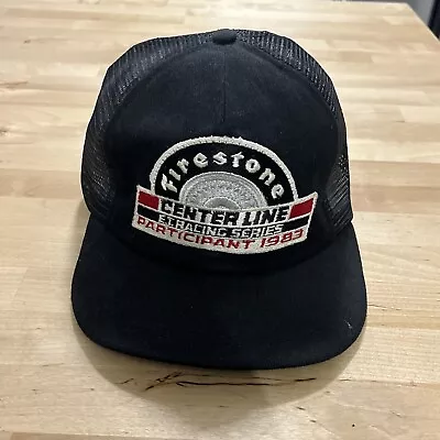 $18 • Buy Firestone Center Line E.T. Drag Racing Series Participant Cap Hat