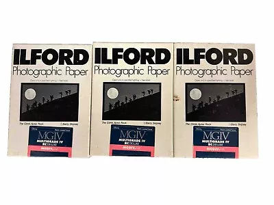 Ilford Multigrade IV RC Deluxe Paper. Outdated. Glossy 5x7inch 221 Sheets. • £30