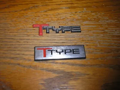 Rare Vintage Lot Of 2 Vintage 1980' Buick T-Type 3  Emblems Free SHIPPING • $49.99