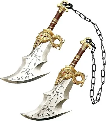 God Of War 4 Blades Of Chaos Chained Cosplay Sword Weapon Role Playing Kratos • £24.95