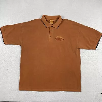 Red Dirt Polo Shirt Mens XL Burnt Orange Hawaii Maui Dyed Surfer Beach Islands • $25