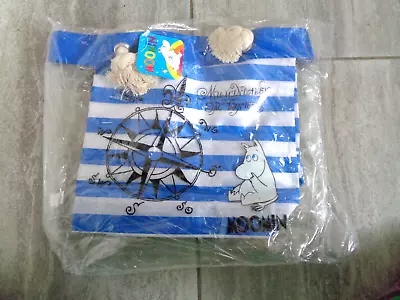 BNWT Moomin Blue Stripes Nautical Summer Bag Beach Shoulder Bag • £8.50