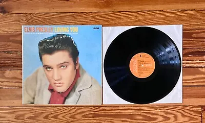 Elvis Presley: Loving You LP Vinyl German Stereo Pressing RCA Victor VG+/VG+ • $25