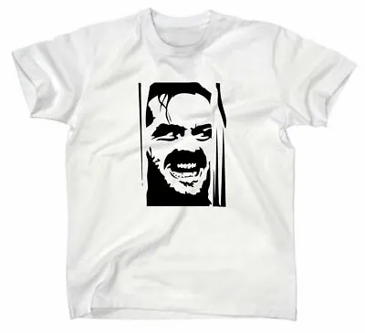 The Shining T-Shirt Iconic Jack Nicholson Film Picture Fan Fanshirt Stephen King • £19.16