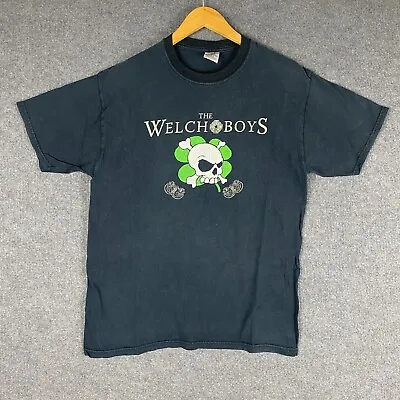 Vintage The Welch Boys Shirt Mens Large Black Sailor's Grave Records Hip Hop • $19.95