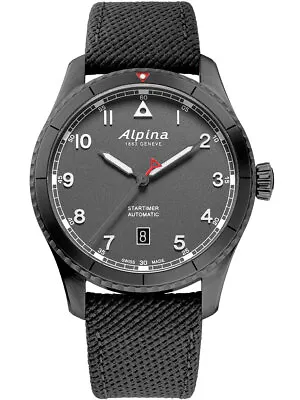 Alpina AL-525G4TS26 Startimer Pilot Automatic Mens Watch • $1505.02