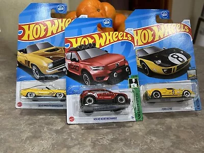 Hot Wheels Kroger Exclusive 2024 Ford GT 40 Volvo XC 40 ‘70 Plymouth Barracuda • $16.75