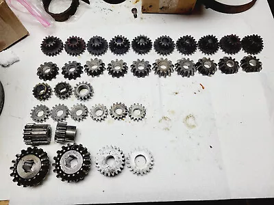 Lot Of Vintage Steel Gears Steampunk Art Engine Motor Trans Sculpture Art (35) • $34.99