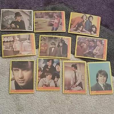 Lot Of 10 1967 The Monkees Trading Card Collectible Cards Raybert Pictures Pic • $32