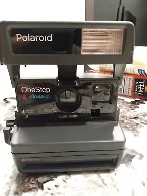 Vintage Polaroid One Step Close Up 600 Instant Film Camera ~Film Tested~ • $19.95