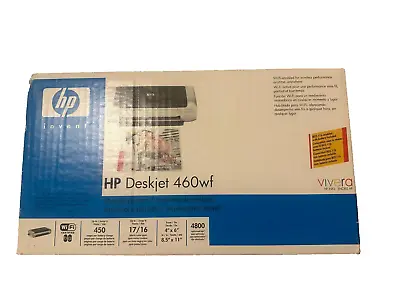 Brand New Open Box HP Deskjet 460wf Mobile Inkjet Printer C8152A • $159.99