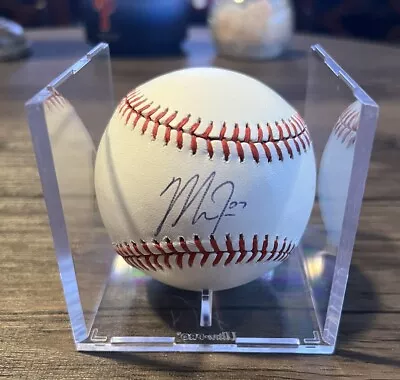 Mike Trout Angels Signed Baseball MLB & Steiner Dual COA OMLB • $600