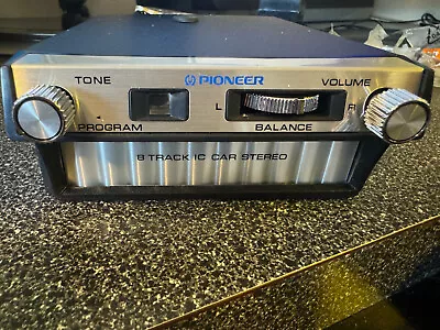 NEW IN BOX Vintage  PIONEER TP-222 8-track CAR Stereo Player Made In JAPAN NEW • $80