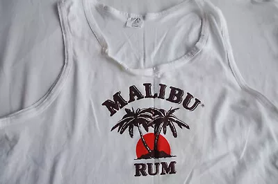 Malibu Rum Men's Tank Top/Sleeveless Workout Beach Shirt • $30