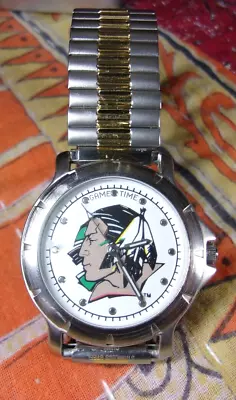 UND NORTH DAKOTA FIGHTING SIOUX HOCKEY WATCH Vintage • $79.99