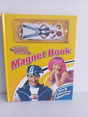 Lazy Town Magnetic Book Characters Magnets Picture Hardcover Book • $27.20