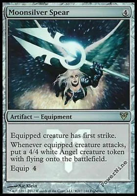  PROMO FOIL Moonsilver Spear - Artifact Prerelease Mtg MagicLP/NM • $2.56