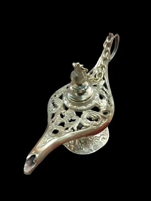 Aladdin's Lamp Is Made Of Copper Handmade In The Authentic Egyptian Style 1 • £40.21