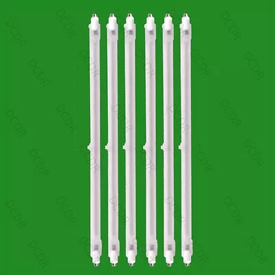 £11.95 • Buy 6x 400W Halogen Heater Replacement Tubes 242mm Fire Bar Heater Lamp Element Bulb