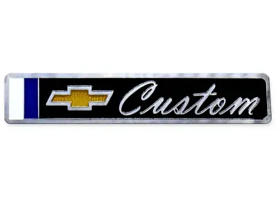 Badge Emblem Gm Chevrolet Custom Stainless Steel • $45