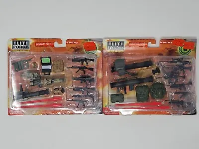 Lot Of (2) BBI Elite Force Combat Gear Assault Weapons Set 1:18 - Brand New NIP • $59.95