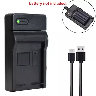 Slim Battery Charger For Panasonic Lumix CGA-S006 DMC-FZ35 DMC-FZ38 DMC-FZ50 • £5.51